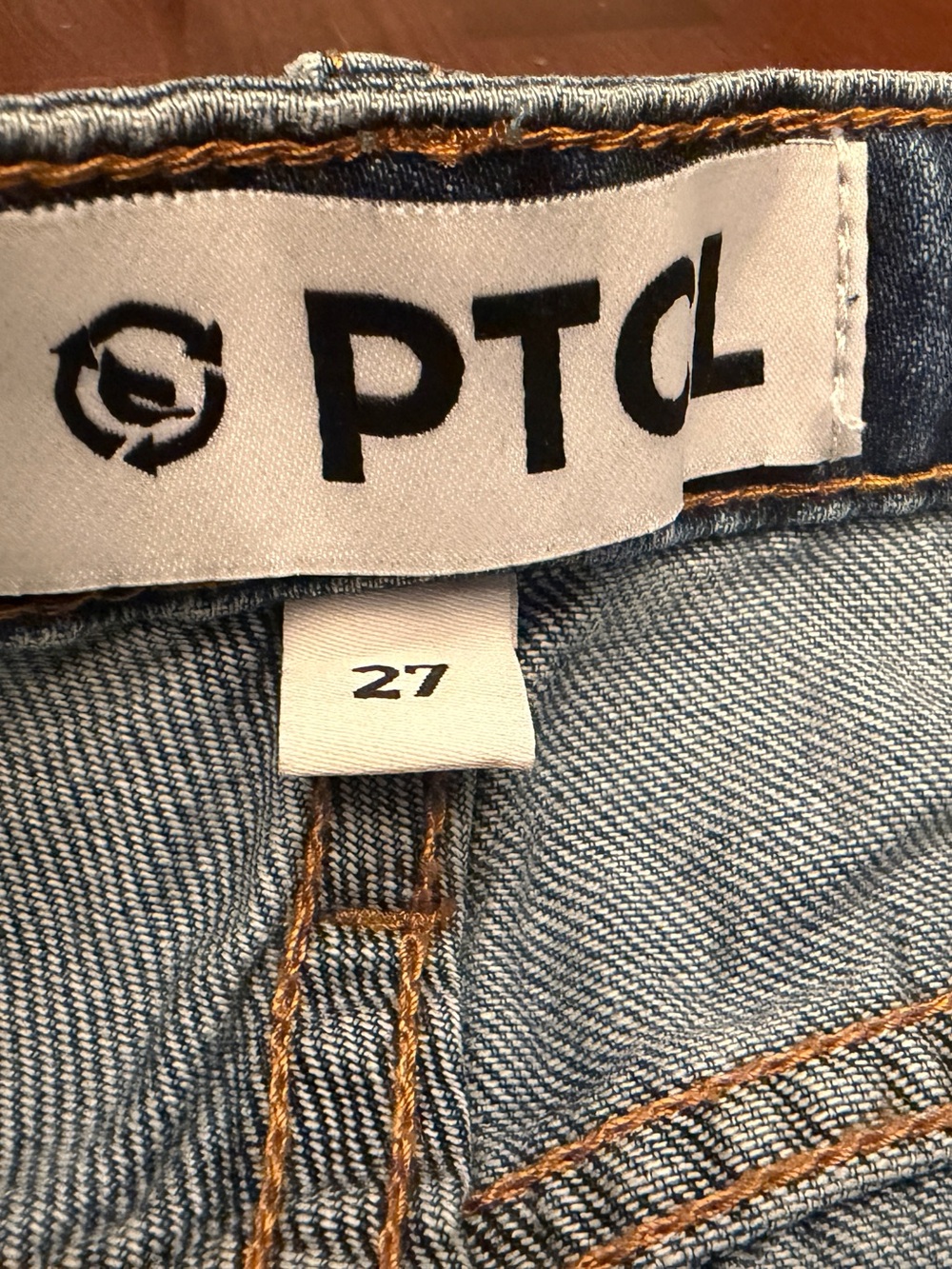 PTCL Light Wash High-Rise Wide-Leg Jeans - Picture 7 of 12